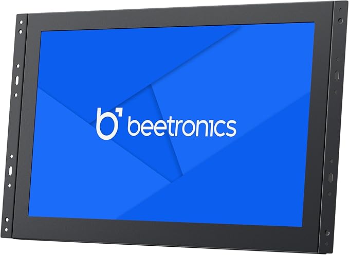 Beetronics 15-Inch Full HD IPS Monitor - Professional Industrial-Grade Display | HDMI VGA BNC RCA Inputs | Durable Metal Housing Matte Screen 24/7 Continuous Operation Wide Viewing Angle 15HD7M