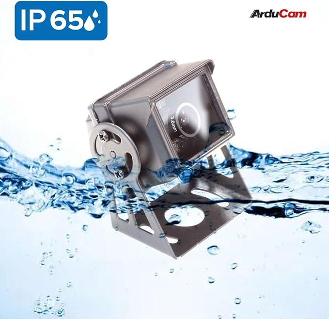 Arducam 1080P IMX291 Low Light USB Camera 120° Wide Angle Lightburn Camera Module with Waterproof Metal Case