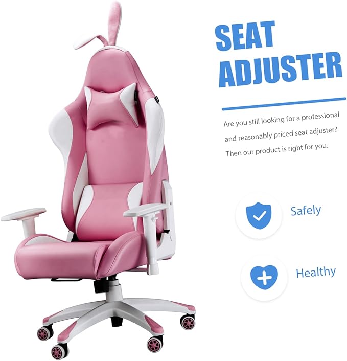 6 Pcs Black Game Chair Adjusters Professional Multi Angle Regulators Plastic Parts for Gaming and Office Chairs