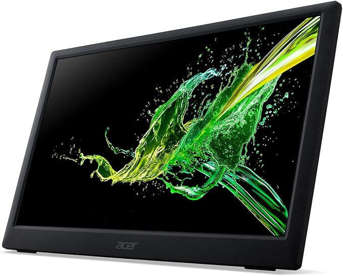 acer PM141Q biux 13.3 Full HD (1920 x 1080) IPS Portable Monitor Ultra Slim Portable Design 1 x USB 3.1 Type-C Port &amp 1 x Mini HDMI (USB Type-C and Mini HDMI Cable Included)