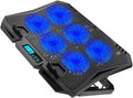 Angoily Laptop Cooling Stand Quiet Fans Height Durable Design for Gaming and Work Portable and Easy to Use Desk Bed