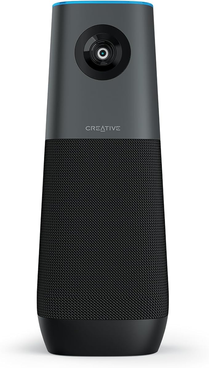 Creative Live! Meet 4K: 4K UHD Conference Webcam with Auto Tracking with 7 X Digital Zoom for PC and Mac