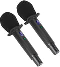 Keenso Professional Microphone Karaoke Mic Dynamic Coil Design with Reverb Function for Stage Studio Home Singing