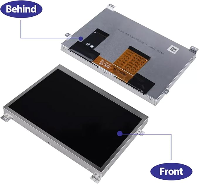 6.5 Touch LCD Screen for Volkswagen/Skoda MIB STD2 Navigation Compatible with TDO-WVGA0633F00045 684 200 Radio Display Replacement