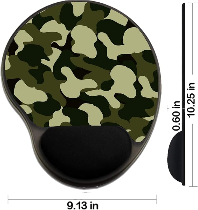 MSD Mousepad Wrist Rest Protected Mouse Pads Mat with Wrist Support Camouflage Abstract as Wallpaper 27980417