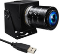 MMlove 5MP USB Webcam Manual Zoom Camera with 3.6-10mm Lens1944P 50fps Global Shutter High Speed Camera 3X Optical ZoomPlug and Playfor Windows/Mac/Linux/Android Conferencing/Streaming