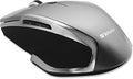 Verbatim 2.4G Wireless 6-Button LED Ergonomic Deluxe Mouse - Computer Mouse with Nano Receiver for Mac and PC – Black