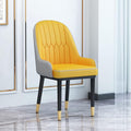 Office Chair Gaming Chair Computer Chair Living Room Furniture Design Armchairs Nordic Chair Metal Leather Material Dining Room Chairs Leisure Computer Stool (Color : Black-Blue Exorcist1)
