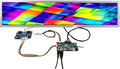 VSDISPLAY 28 28 Inch DV280FBM-NB2 1920x360 IPS LCD Screen Outdoor High Brightness Long Strip Display with USB SD Controller Board