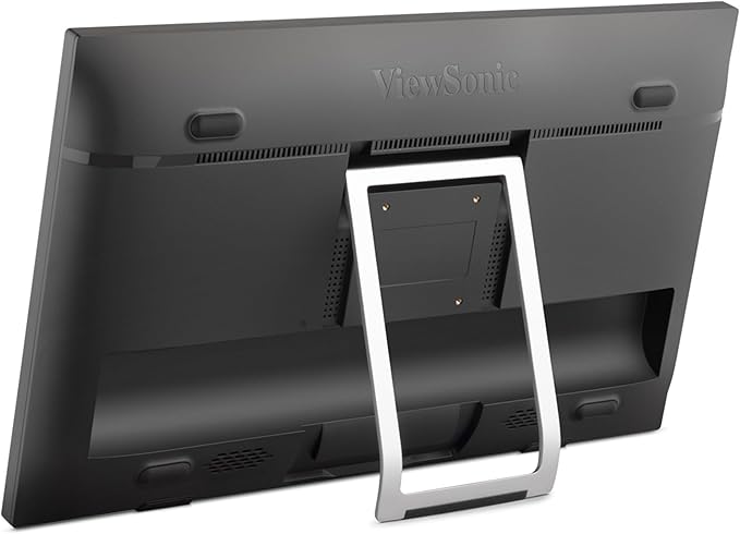 ViewSonic ID2456-4K 24 Inch 4K UHD Touch Display Tablet with PCAP 10 Point Touch Active Stylus Built-in Kickstand USB Hub HDMI DisplayPort and USB C Inputs