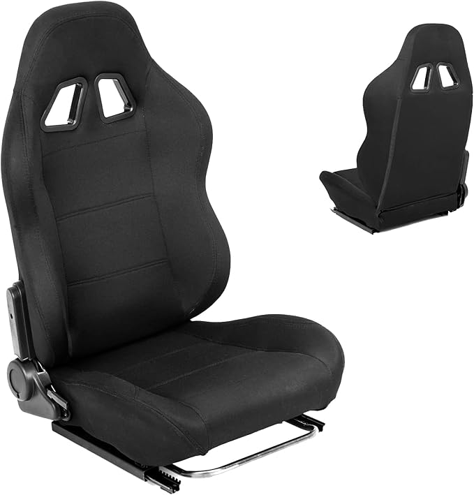 Dardoo Racing Gaming Simulator Cockpit Frame Seat Fit for Logitech/Thrustmaster G27 G29 G920 TX PXN with Adjustable Double SlideAdapt Racing Wheel Stand ChairVideo Game Seats
