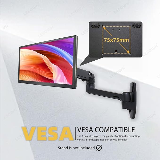10 inch Monitor Touchscreen Small HDMI Portable Display 1024x600 IPS Computer 10.1 inch Secondary Screen mini Monitors for Windows Mac Laptop PC