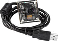 Arducam 100fps Mono Global Shutter USB Camera 720P OV9281 UVC Webcam Module with Low Distortion M12 Lens Without Microphones for Computer Laptop Android and Raspberry Pi