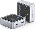 ORICO 10Gbps USB C Hub 4-Port Zinc Alloy USB 3.2 Splitter with 2 USB-A &amp 2 USB-C Ports High-Speed Data Extender for Laptops PCs Desktops and More (3.28Ft)
