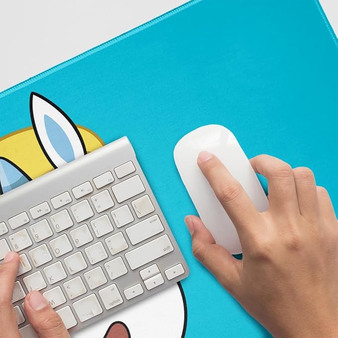 Powerpuff Girls Donny Head Large Gaming Mouse Pad Desk Mat with Stitched Edges Non-Slip Base for Gamer Home and Office 31.5 x 15.7