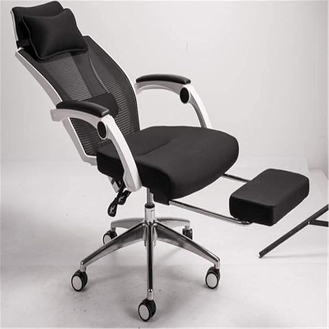 Office Chair Gaming Chair Reclining Computer Chair Office Chair Nap Pedal Boss Chair Home Swivel Chair PC Computer Desk and Chair Chair (Color : Gray 2 Size : One Size) Needed