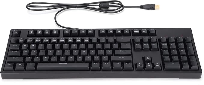 Mechanical Gaming Keyboard Wired Gaming Mechanical Keyboard Full 104 Keys Ergonomic Keyboard RGB Desktop Computer Keyboard for 2000//7/8/10