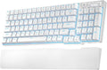 RK ROYAL KLUDGE RK96 90% Triple Mode BT5.0/2.4G/USB-C Hot Swappable Mechanical Keyboard with Magnetic Wrist Rest 96 Keys Wireless Gaming Keyboard with Software Blue Backlight