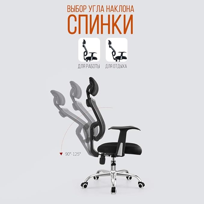 Office Chair Gaming Chair Computer Chair Mesh Computer Chairs and Lightweight and Breathable Office Chairs (Color : Argento)