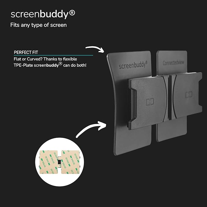 Set of 2 Magnetic Connection for Your Screens Suitable for All Computer Monitors - Innovative Computer and Gaming Equipment
