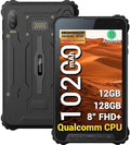 AOZORA K8 Active Rugged Tablet 8 Inch FHD+ 600nits Glove Touch AT&ampT/Verizon Network certified PTCRB T-Mobile Unlocked Qualcomm8-Core 12+128GB 20MP night vision+25MP Camera 10200mAh IP68&ampIP69K