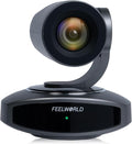 FEELWORLD 4K10X 4K PTZ Camera 10X Optical Zoom AI Tracking HDMI USB IP Remote Control for Church Live Streaming House of Worship Video Conference Online Teaching and Education Summit Forum