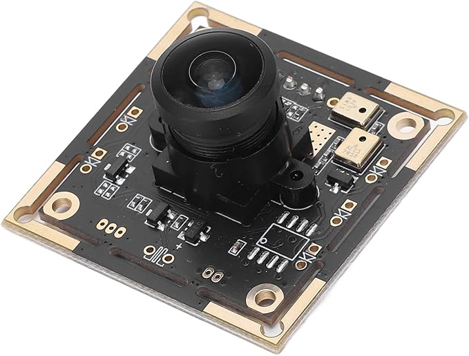 Camera Module Black 1080P 30FPS Face Recognition Manual Focusing USB Camera Module 2MP