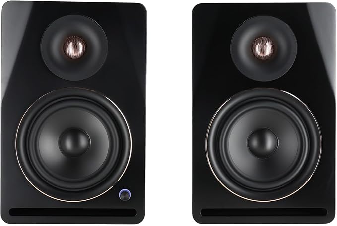 Audiosavings Se Electronics RN17 Recording Studio Microphone w/Changeable Capsule 200 Ohm Cardioid APM6D V2 6.5 in Active Studio Monitor 400-Watt Peak 100-Watt RMS Bluetooth 5.3 2-Items