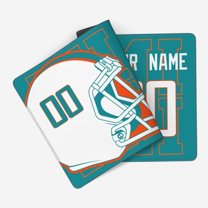 ANTKING Miami Mouse Pad for Men Women Youth Gifts Custom Name and Number Desk Pad