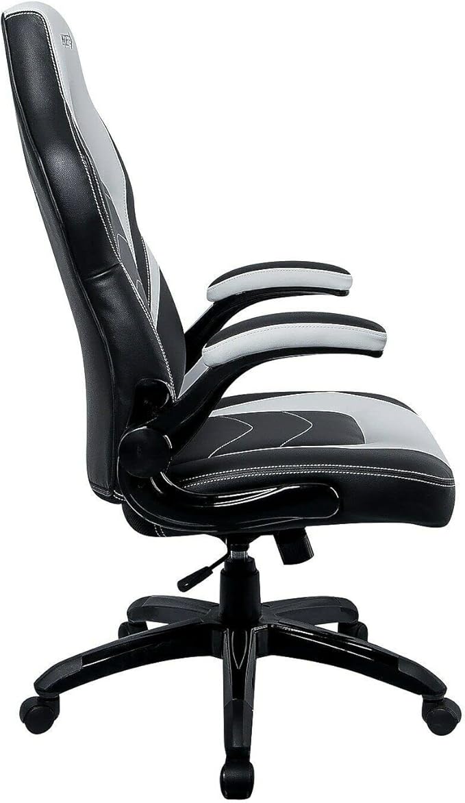 Office Chair Bonded Leather Gaming Chair Black Desk Chair Gaming Chair