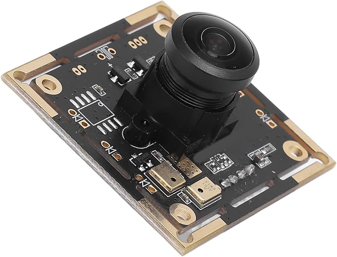Camera Module Black 1080P 30FPS Face Recognition Manual Focusing USB Camera Module 2MP