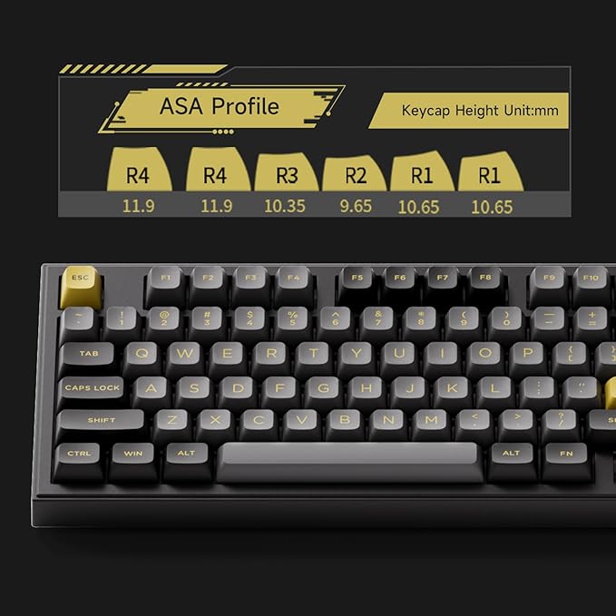 Akko 5098B Wireless Gaming Keyboard with Screen Black &amp Gold Hot-Swappable Mechanical Keyboard with Scroll Wheel Numberpad RGB Gasket Piano Pre Lubed Switch