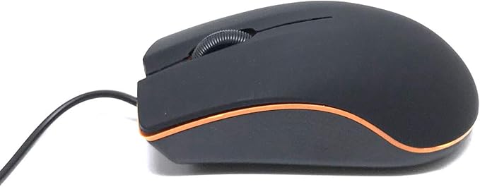 TFD Supplies - Wired 3 Button Optical Computer Mouse - 10 Pack - Bulk Computer Mice