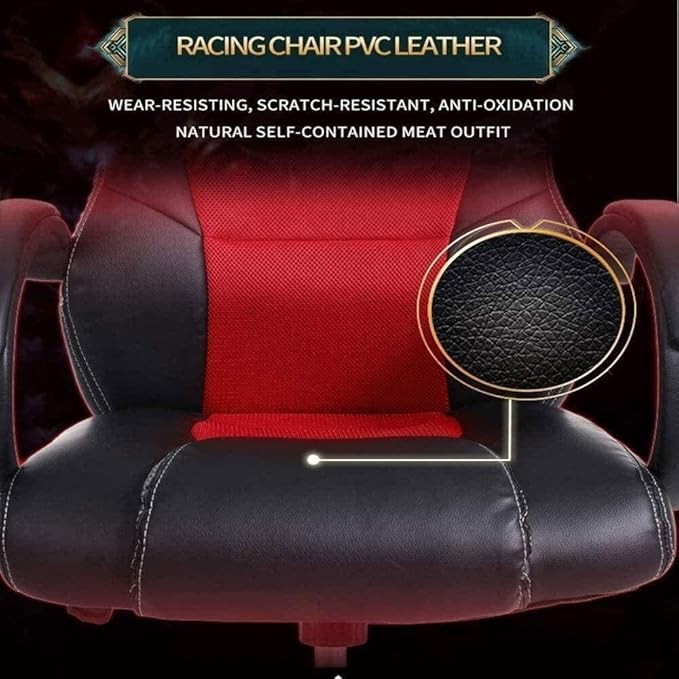 High Back Gaming Chair Ergonomic Racing Office Desk Chair with Lumbar Support and Adjustable Height