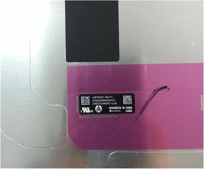 27 Compatible For IMac A1419 Diy LCD Monitor 2k LM270WQ1 SD F1 F2 Display Screen Controller Driver Board Kit 2560x1440 Test Mainboard(LM270WQ1(SD)(F1))