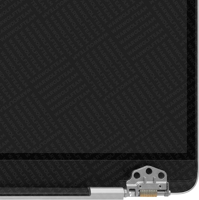 14inch Compatible with MacBook Pro A3112 M4 2024 A3185 M4 2024 A3401 M4 Pro/Max 2024 EMC 8623 EMC 8894 3024 x 1964 LCD LED Screen Replacement Whole Hinge-up Assembly (Silver)