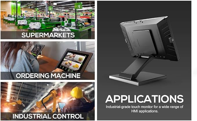 LILLIPUT 13.3 inch FA1330 Series Full Lamination Screen 1920×1080 Industrial-Grade Monitor (FA1330/T- Touch Version)