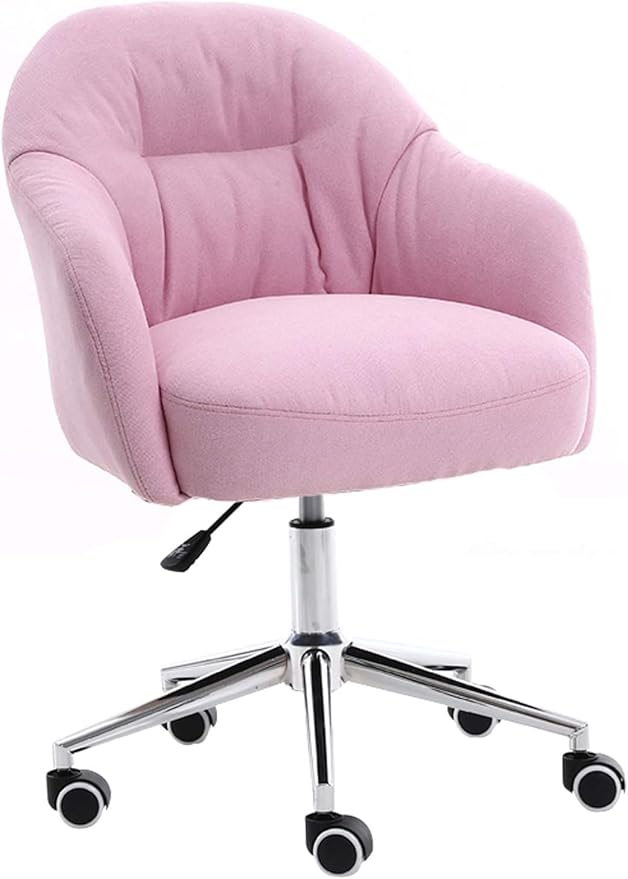 Gaming Chair Velvet Accent Chair Living Room 360 Degree Swivel Chair Velvet Home Office with Thick Sponge Cushion for Bedroom (Color : #5)