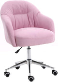 Gaming Chair Velvet Accent Chair Living Room 360 Degree Swivel Chair Velvet Home Office with Thick Sponge Cushion for Bedroom (Color : #5)