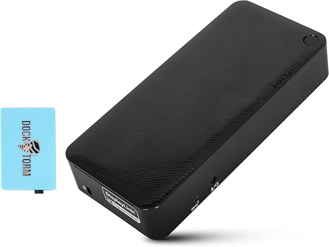 HP Targus USB-C Universal DV4K Docking Station with 100W Power Delivery with Dockztorm hub