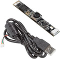 Arducam 8MP Autofocus USB Camera IMX179 Lightburn Camera with Microphone Ultra HD Embedded Webcam for PC and Raspberry Pi Compatible with Linux Windows and Mac OS