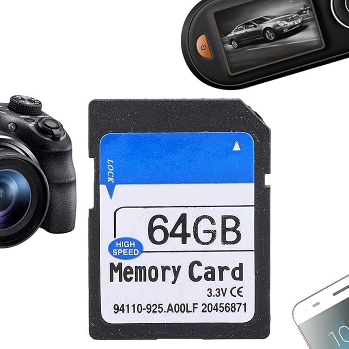 Camera Memory Card Micro Memory Card High Speed Memory Card for Providing Practicality and Efficiency (64G)