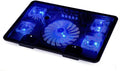 Laptop Cooling Pad with Quiet Fans USB Powered Notebook Radiator for Gaming and Office Use Black
