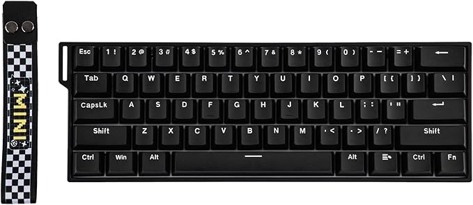 EPOMAKER Aula MINI60 HE Hall Effect Gaming Keyboard 2.4GHz/BT 8K Hz Polling SOCD &amp DKS Adjustable Actuation &amp Fast Trigger PBT Keycap 60% Wireless Mechanical Keyboard for Win/Mac (Standa