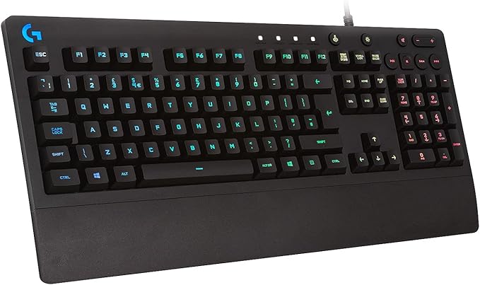 Logitech G213 Prodigy Gaming Keyboard and Logitech G203 Wired Gaming Mouse Bundle