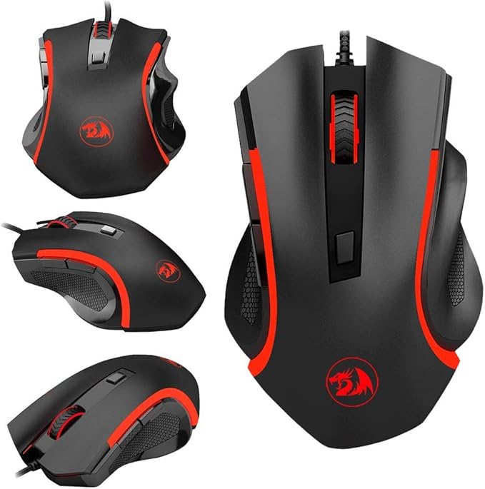 Redragon Gamer NOTHOSAUR Mouse Black M606 Unico