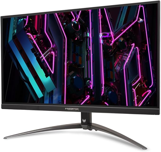 acer Predator XB273K 27 4k Gaming Monitor | AMD FreeSync Premium | ZeroFrame Design | 160Hz Refresh | Up to 0.5ms Response | Height Tilt Swivel Pivot Adjust | HDR 400 | 1 x DP 1.4 &amp 2 x HDMI 2