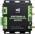 Industrial Grade SIM7600G-H 4G DTU USB UART/RS232/RS485 Multi Interfaces Communication LTE Global Band Support