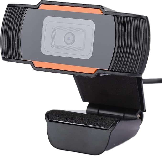 High Definition Camera 720P USB 2.0 Webcam PC Digital Camera for Laptop Desktop - True Color Imaging Automatic White Balance Video Conferencing Ready