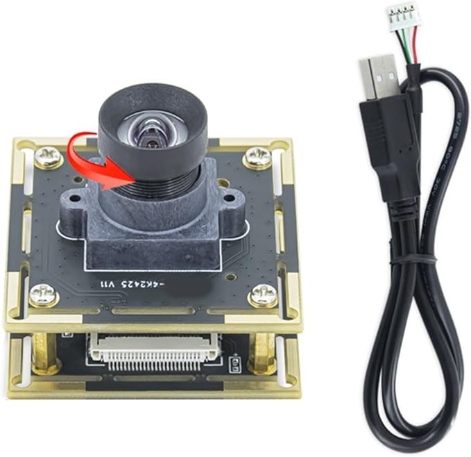 Fast Speed 30fps Auto Focused And Fixed Focused USB Camera 8MP 4K Resolution IMX2174 Sensoring For Industrial Application